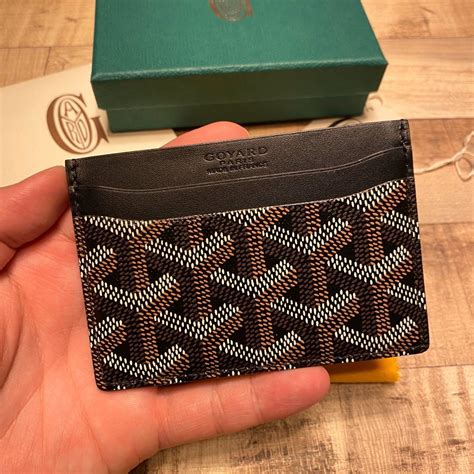 saint sulpice card holder goyard price|goyard saint sulpice card wallet.